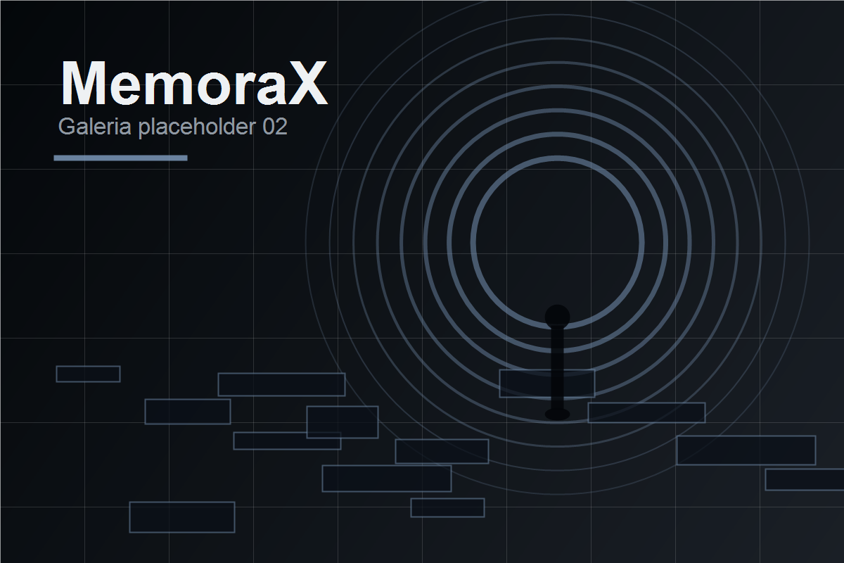 Ambiente tecnologico e fragmentado de MemoraX.